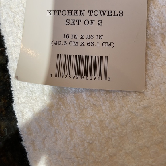 Rae Dunn - LOVE/FAMILY - tea towels - Picture 2 of 2